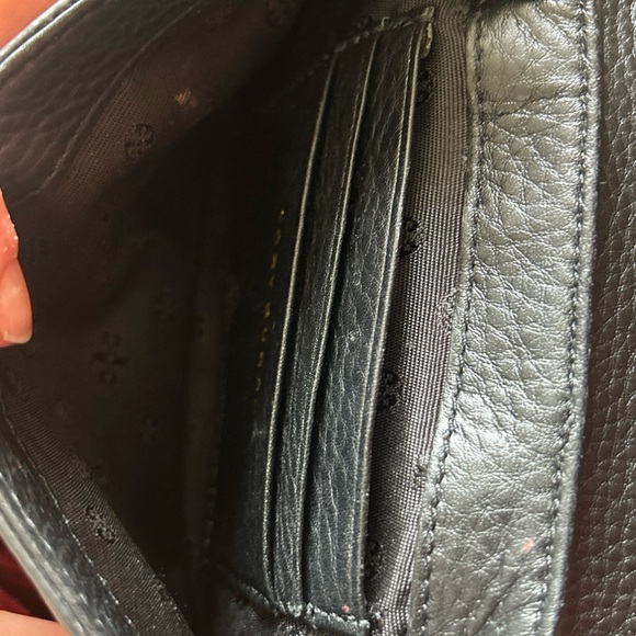 Tory Burch Black mini Britten Leather Crossbody Bag - Picture 9 of 9